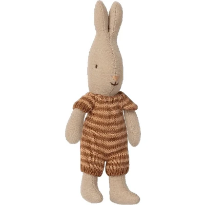 Afbeelding van Maileg knuffelkonijn rabbit in romper micro 16 cm assorti