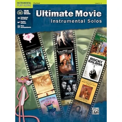 Afbeelding van Ultimate movie instrumental solos: Clarinet (book/cd) +cd: for (incl. Online Code)
