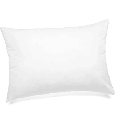 Afbeelding van Hoofdkussen voor kleine kinderen, 40 x 60 cm, zacht biologisch katoen, kinderen om te slapen, hypoallergeen babykussen, kinderkussen, bedkussen, slaapkussen, wit kussen