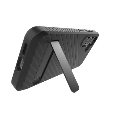 Afbeelding van Samsung Galaxy S25 MagSafe Hoesje Kunststof ZAGG Hardcase/Backcover Zwart Telefoonhoesje Shockproof/Valbescherming