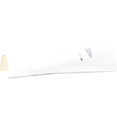 Afbeelding van Patisse Slagroom Spuitzak 40 cm + Spuitmondje