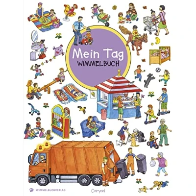 Afbeelding van Mein Tag Wimmelbuch Pocket: Die praktische Pocket Ausgabe für unterwegs