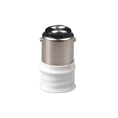 Afbeelding van 2x B15/BA15D naar E14 adapter lampfittingen gloeilampen converter houder nieuw DE