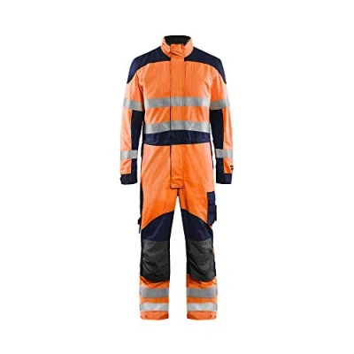 Afbeelding van Blaklader Multinorm inherent overall 6089 1513 High Vis Oranje/Marineblauw C56