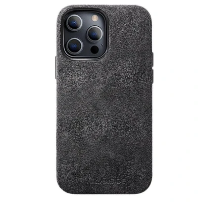 Afbeelding van iPhone 13 Pro Alcantara Case Space Grey