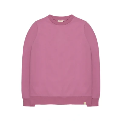 Afbeelding van greenjama Damesshirt in zachte sweatkwaliteit, GOTS gecertificeerd sweatshirt, grape, 44