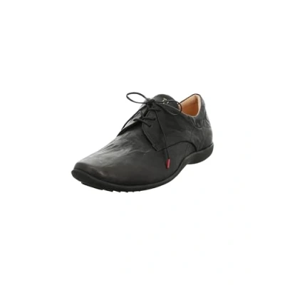 Afbeelding van Think! Heren Stone_3 000275 Duurzaam veranderlijk voetbed vetersluiting, 0000 Zwart, 8,5 UK, 42.5 EU