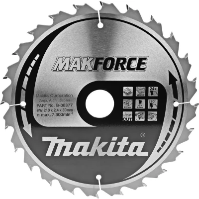 Afbeelding van Makita B 08377 Zaagb hout 210x30x2,4 24T 20g 210x30x1,6mm