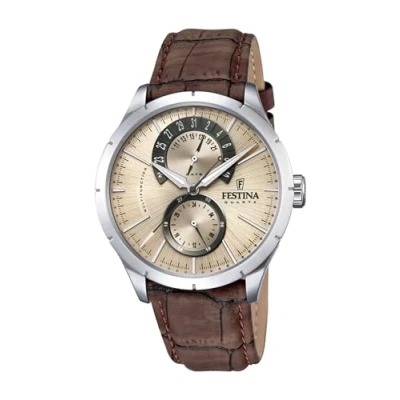 Afbeelding van Festina Chronograaf, Heren, Maat: One Size, Silberfarben
