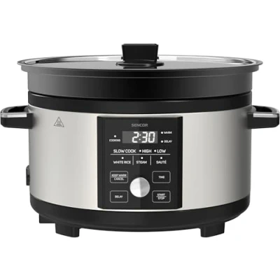Afbeelding van Slowcooker SENCOR SPR 5520SS 5,5 L Grijs/Zwart