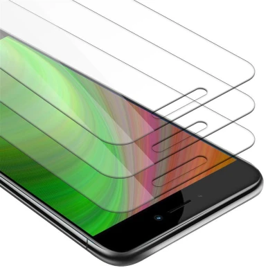 Afbeelding van Cadorabo 3x Screenprotector geschikt voor Huawei P8 LITE 2017 / P9 in KRISTALHELDER Tempered Display Pantser