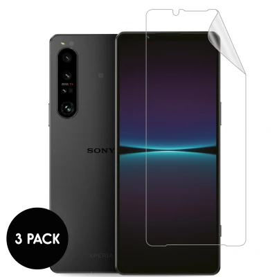 Afbeelding van 3 pack Screenprotectors Sony Xperia 1 IV: iMoshion Folie (plastic)