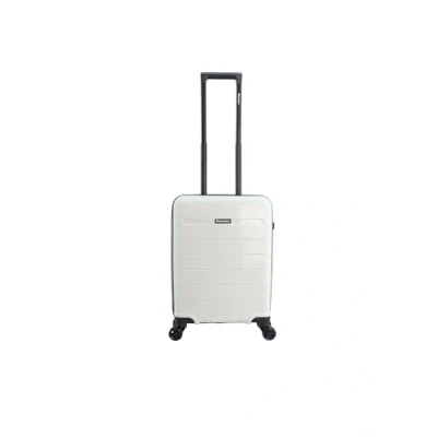 Afbeelding van Discovery Skyward Handbagage Harde Koffer / Trolley Reiskoffer 55 cm (Small) Wit