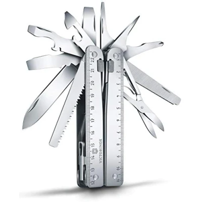Afbeelding van Victorinox Multifunktionswerkzeug Swiss Tool X 26 Funktionen (Drahtschaber, Schere, Holzsäge)