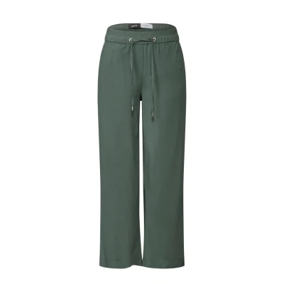 Afbeelding van Cecil WIDE Broek, Dames, Maat: Lx26, Grün