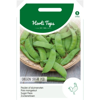 Afbeelding van Peulen of sluimererwten Oregon Sugar Pod, 100 gram