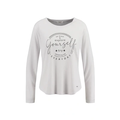 Afbeelding van Key Largo WLS Explore Round Longsleeve, Dames, Maat: Small, White