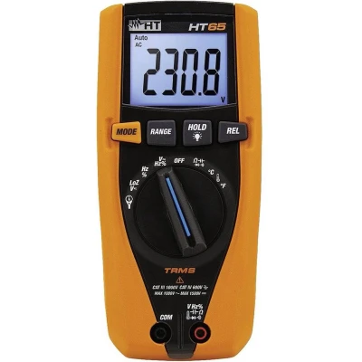 Afbeelding van HT Instruments HT65 Multimeter Digitaal CAT III 1000 V, IV 600 V Weergave (counts): 4000