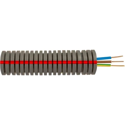 Afbeelding van Preflex flexibele buis 16mm met vd draad 3x25 rol 100 meter