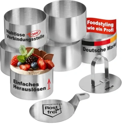 Afbeelding van STONELINE Ringvorm rond (set, 8 delig)