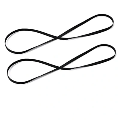 Afbeelding van Alnicov 2 STKS Draaitafel Riem Vervanging Vouw Lengte 200 MM voor Retro Vinyl Platenspeler Fit allerlei Riemaangedreven Draaitafels