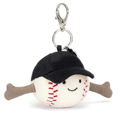 Afbeelding van Jellycat sleutelhanger amuseables baseball 12 cm