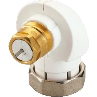 Afbeelding van Danfoss haakse adapter voor M30x1.5 insert wit