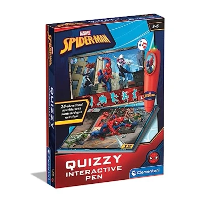 Afbeelding van Clementoni 16452 Sapientino Basic Marvel Ultimate Spider Man Educatieve Spellen 3 6 Jaar, Educatief Speelgoed, Elektronische En Interactieve, Met Pen, Gemaakt In Italië