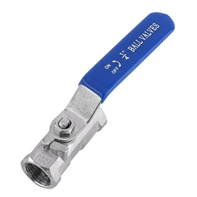 Afbeelding van 304 Roestvrijstalen Vrouwelijke Kogelkraan Met Isolerende Handgreep, 1/4&quot;, 3/8&quot;, 3/4&quot;, 1&quot;, 1 1/2&quot; (1/4&quot;)