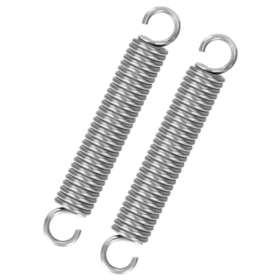 Afbeelding van GUNGY Trekveren met haak, roestvrij staal, trekveer, spanveer, 100 mm, buitendiameter 16 draaddiameter 2,5 maximale trekkracht 19 kg, x 2 stuks