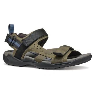 Afbeelding van Geox Terreno GRIP Sandalen, Heren, Maat: 39, Military Kunststof/ textiel