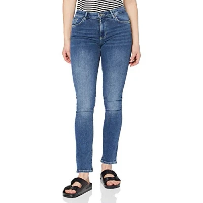 Afbeelding van s.Oliver Gebreide damesjas, 55z2 blauw, 38W / 34L