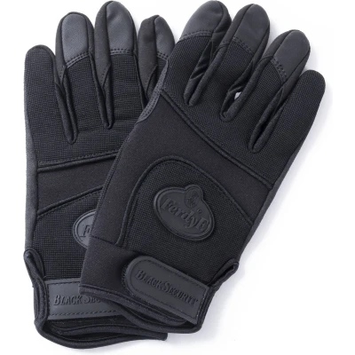 Afbeelding van FerdyF. BLACK SECURITY Mechanics 1911 9 Montagehandschoen Clarino kunstleer Maat (handschoen): 9, L EN 388 Cat II 1 paar
