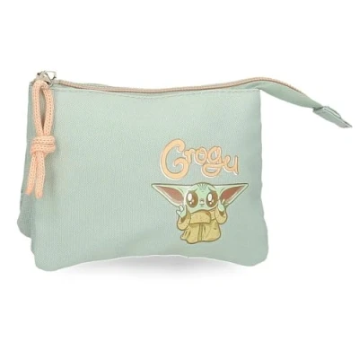 Afbeelding van Joumma Star Wars Grogu portemonnee, Groen, 14 x 10 3,5 cm, polyester, Portemonnee