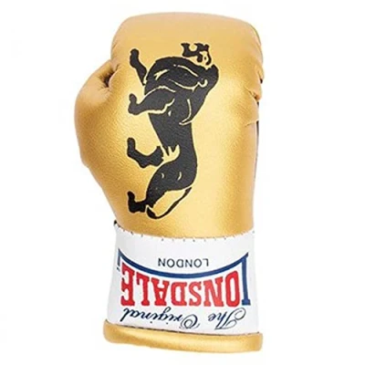 Afbeelding van Lonsdale Dames Mini Boxing Gloves Promotionele artikelen, Goud, One Size