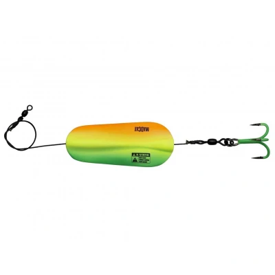 Afbeelding van Madcat A Static Inline Spoon Size 3/0 125g Sinking Firetiger UV Vislepel