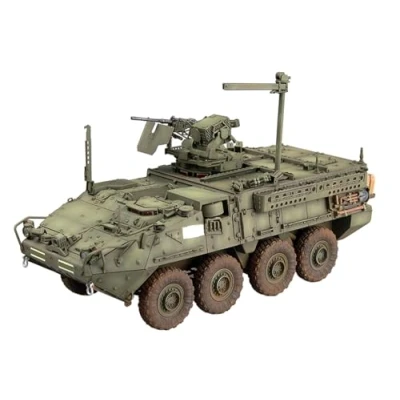 Afbeelding van 1:72 Trumpeter 07424 M1131 Stryker Fire Support Vehicle Militair Voertuig Plastic Modelbouwpakket