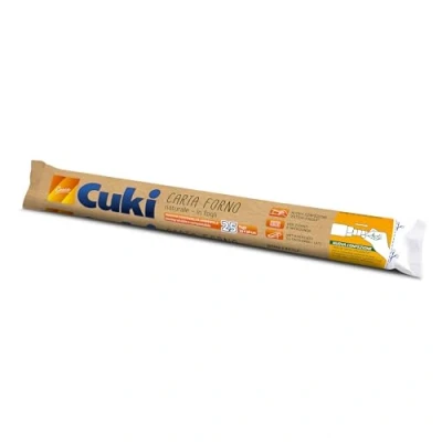 Afbeelding van Cuki Natuurlijk bakpapier in folie, duurzame verpakking flowpack, 25 vellen uittrekbaar, 33 x 38 cm