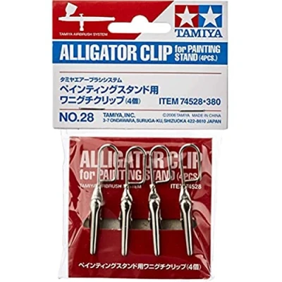 Afbeelding van Tamiya 74528 Krokodillen Klemmen voor Verf Standaard 4pc. Houder