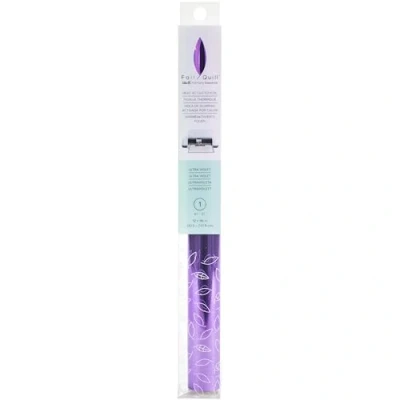 Afbeelding van We R Memory Keepers verwarmen geactiveerde folie, ultraviolet, extra grote rol, 12x96, gebruik met ganzenveer om glanzende versieringen en ontwerpen te maken