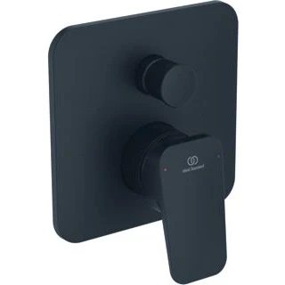 Afbeelding van Il inbouwmengkraan afbouwdeel ceraplan zw m omstelinr v douche bd263xg