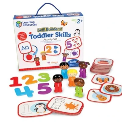 Afbeelding van Learning Resources LSP1243 UK Vaardigheid Bouwers! Eerste Vaardigheden Activiteit 41 Stukken Set, Veelkleurig