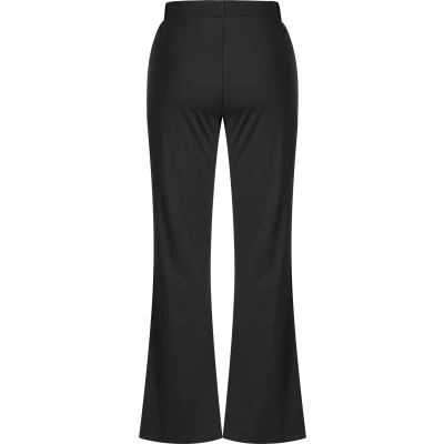 Afbeelding van Base Level regular waist flared broek zwart
