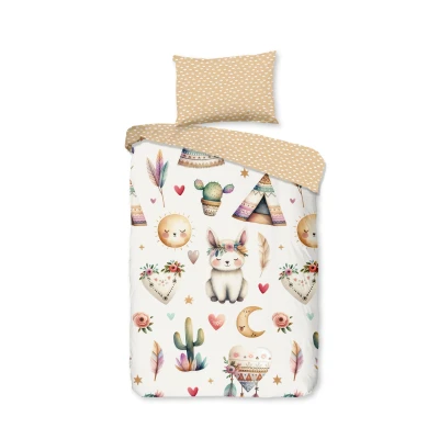 Afbeelding van Good morning Dekbedovertrek Lux nr.33306 multi 100x135 + 1 kussensloop 40x60 Multikleur