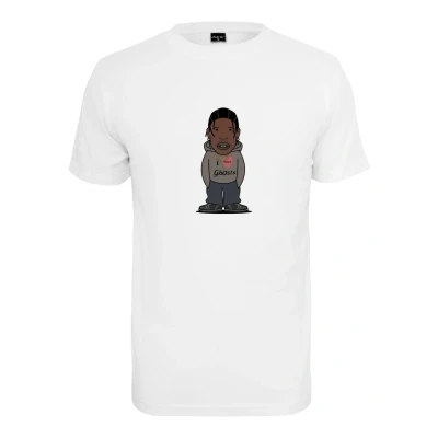 Afbeelding van Mister Tee Texas Sketch Tshirt print, Heren, Maat: Large, White