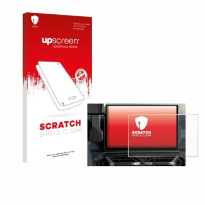 Afbeelding van upscreen Screenprotector voor Dacia Duster Infotainment System (2024) Folie Beschermfolie transparant