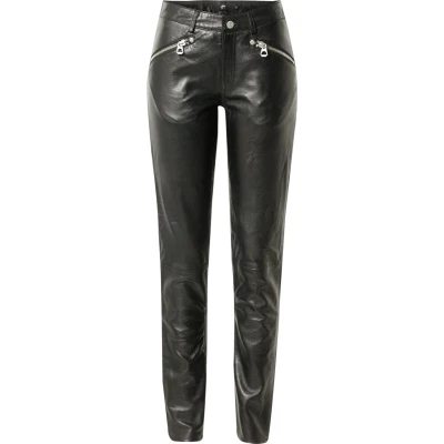 Afbeelding van Gipsy ZipaTrouser SNVV Lederen broeken zwart XXL Leer Basics