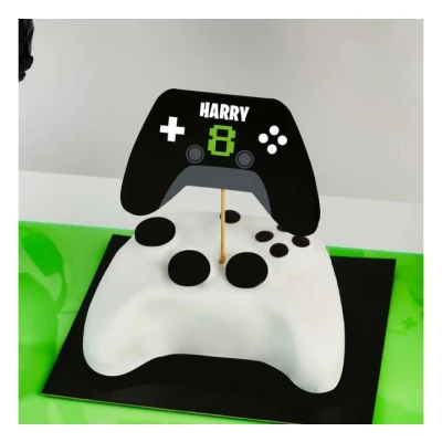 Afbeelding van Game Controller Cake Topper per stuk