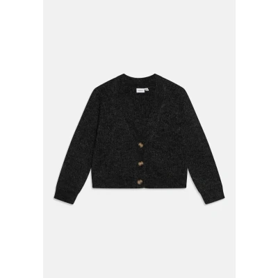 Afbeelding van NAME IT KIDS gemêleerd vest NKFHOLLY donkergrijs