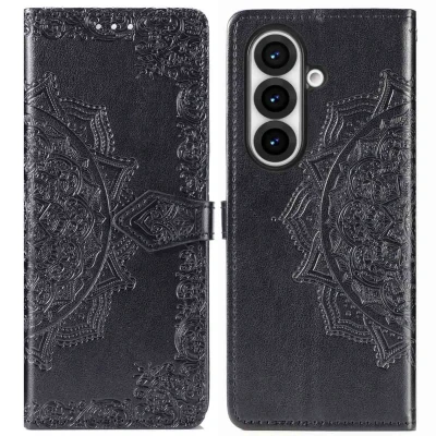 Afbeelding van Samsung Galaxy Z Fold 7 Hoesje Kunstleder imoshion Bookcase Zwart Telefoonhoesje